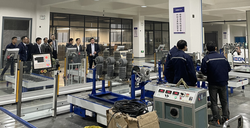 国网浙江乐清市供电有限公司总经理李建宇一行莅临Z6尊龙时凯调研