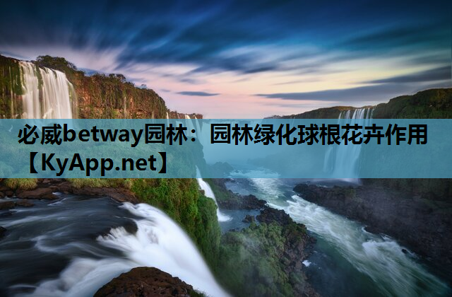 必威betway园林：园林绿化球根花卉作用