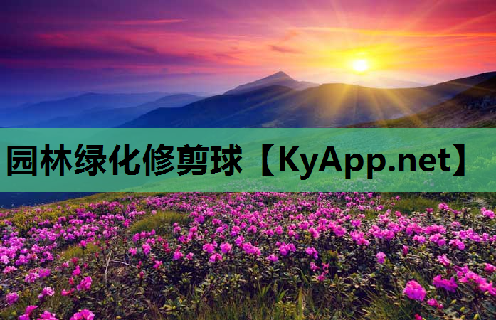 园林绿化修剪球