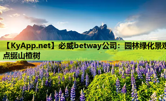 必威betway公司：园林绿化景观点缀山楂树