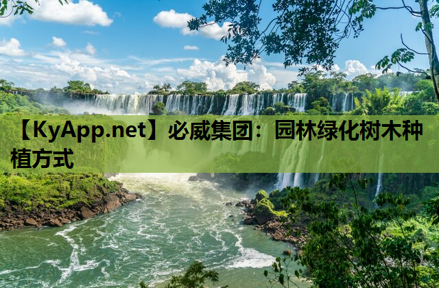 必威集团：园林绿化树木种植方式