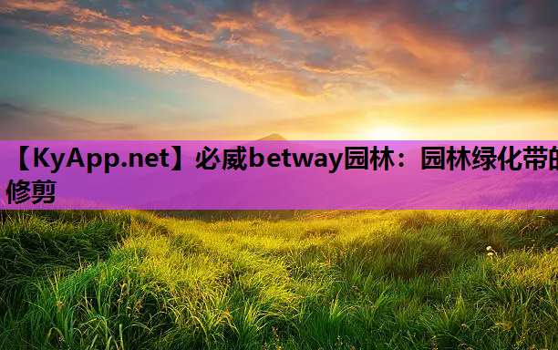 园林绿化带的修剪