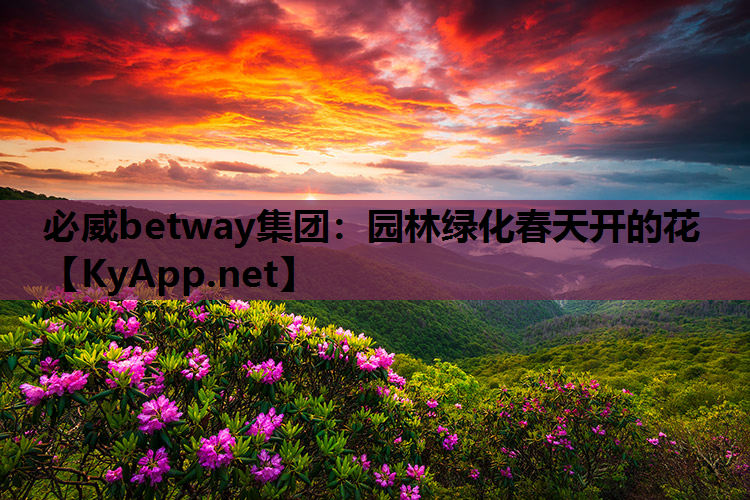 园林绿化春天开的花
