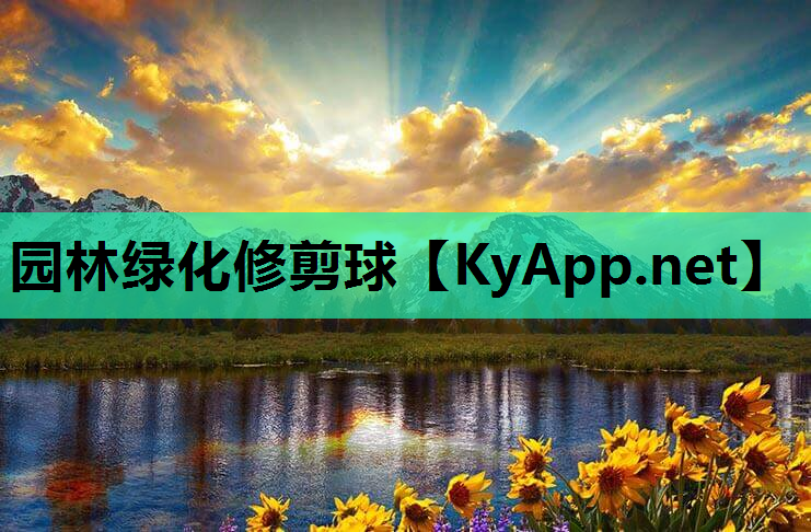 园林绿化修剪球