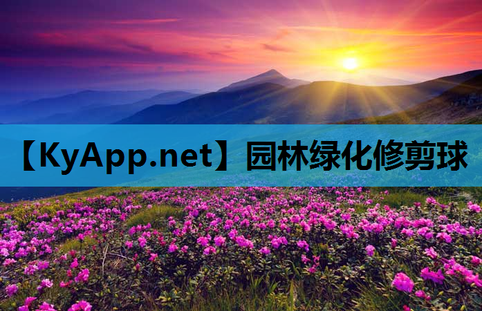 园林绿化修剪球