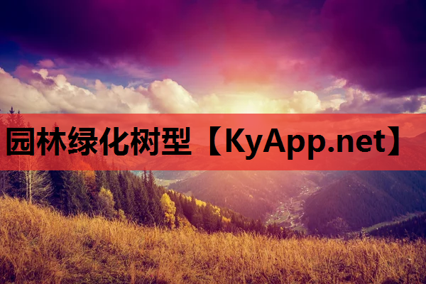 园林绿化树型